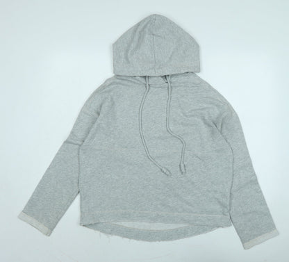Womens UK Size S H&M Grey Pullover Hoodie