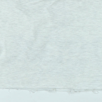 Boohoo Womens Grey Polyester Pullover Sweatshirt Size S - DSGN Studio.