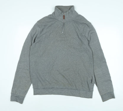 Mens UK Size M NEXT Grey Pullover Sweatshirt