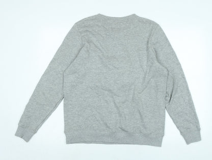 Made For You Womens Grey Polyester Pullover Sweatshirt Size 12 - Shake your pom poms