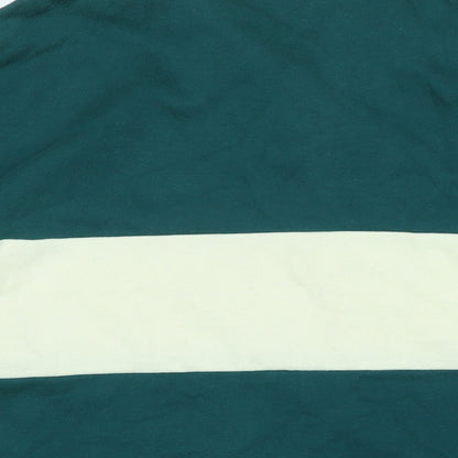 State Team Mens Green Polyester Pullover Sweatshirt Size M - State Team Michigan- Est 1964