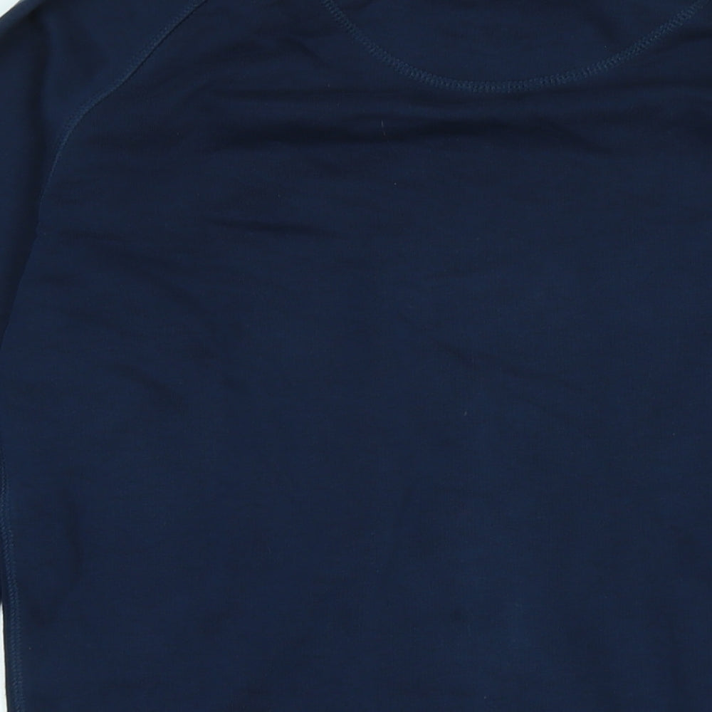 Stella Stanley Mens Blue Cotton Pullover Sweatshirt Size M - Winging It