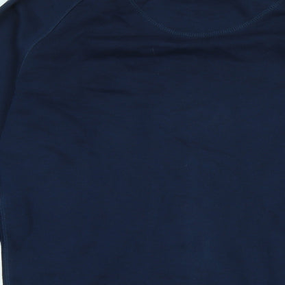 Stella Stanley Mens Blue Cotton Pullover Sweatshirt Size M - Winging It