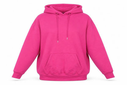 Womens UK Size M Boohoo Pink Pullover Hoodie