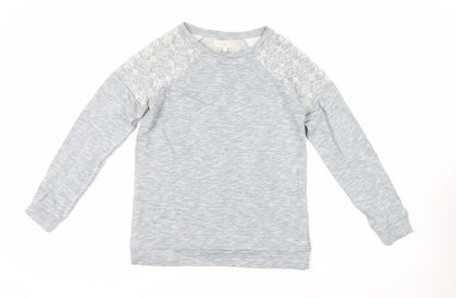 Womens UK Size 8 NEXT Blue Pullover Sweatshirt
