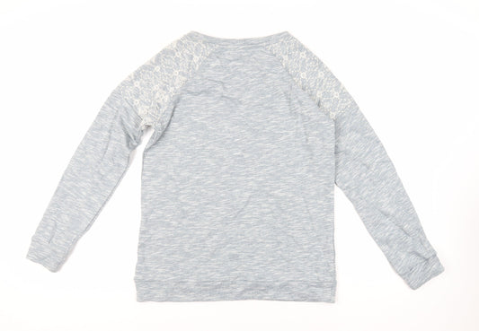 Womens UK Size 8 NEXT Blue Pullover Sweatshirt