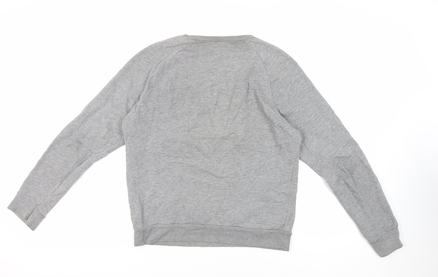 Topman Mens Grey Cotton Pullover Sweatshirt Size S
