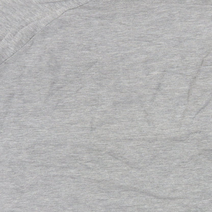 Topman Mens Grey Cotton Pullover Sweatshirt Size S