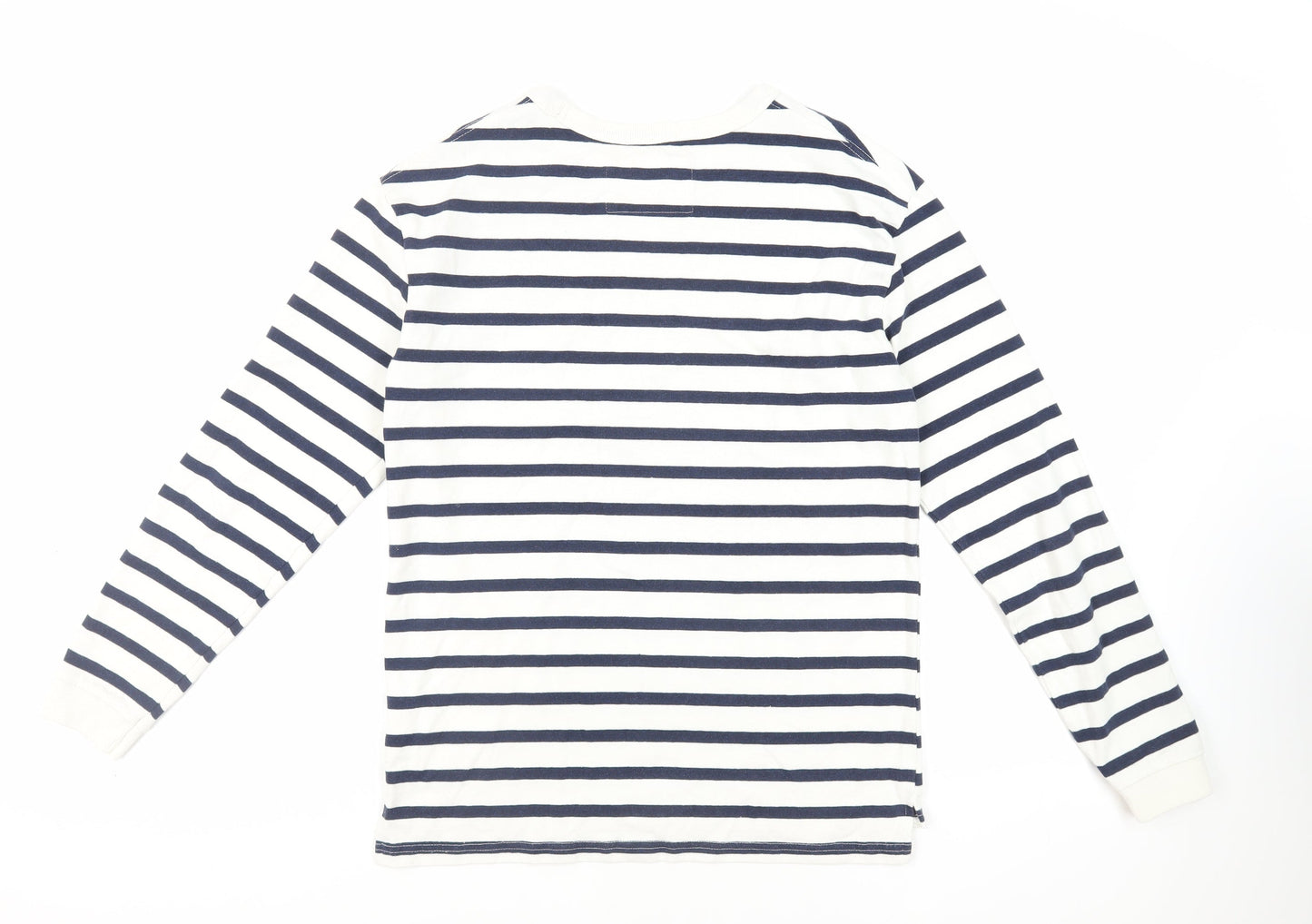 Womens UK Size S Pull&Bear White Pullover Sweatshirt