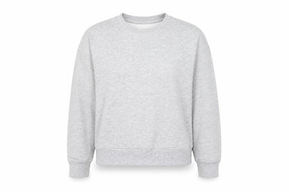 Womens UK Size L Pull&Bear Grey Pullover Sweatshirt