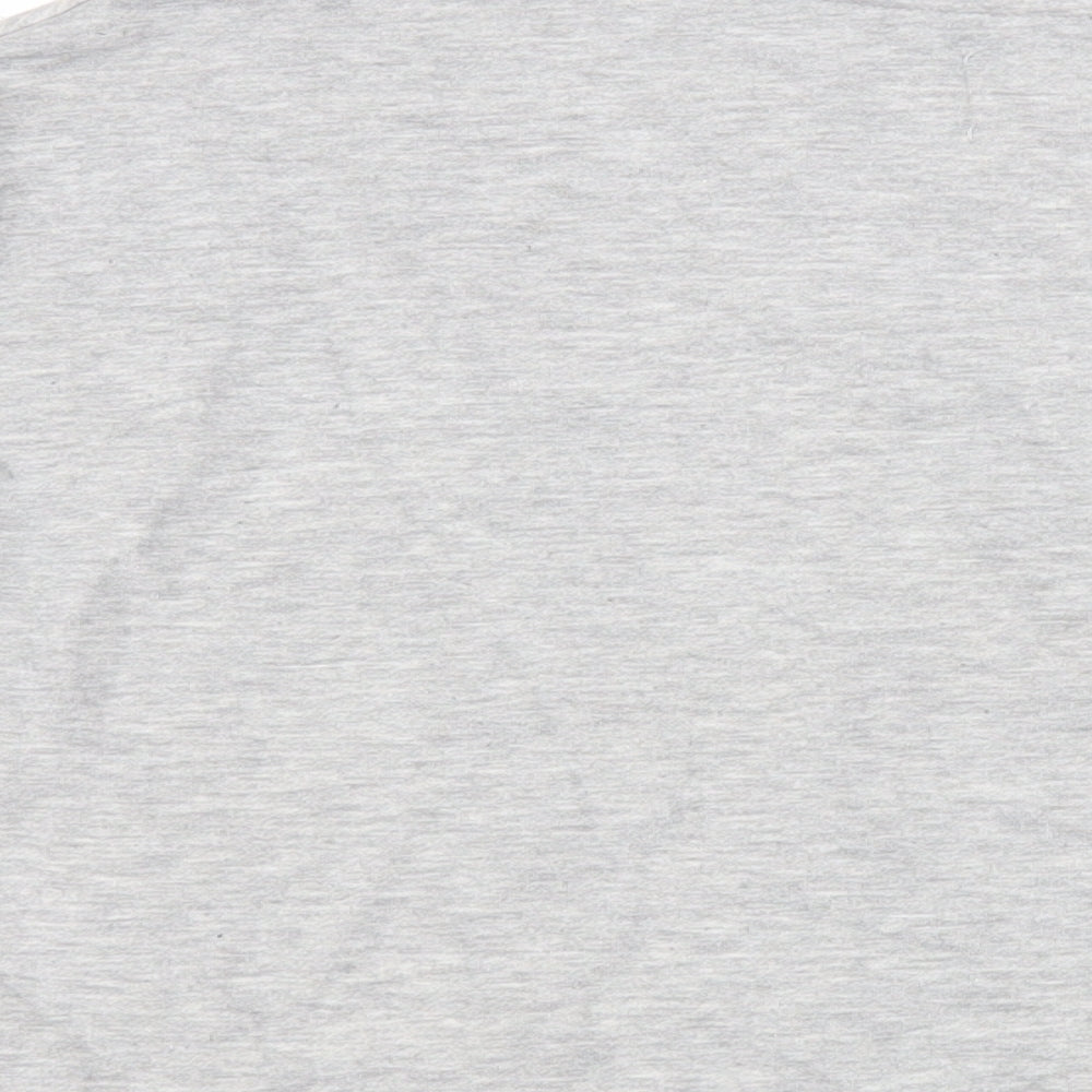 Womens UK Size L Pull&Bear Grey Pullover Sweatshirt