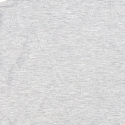 Womens UK Size L Pull&Bear Grey Pullover Sweatshirt