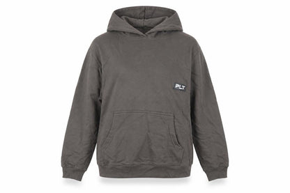PRETTYLITTLETHING Womens Brown Cotton Pullover Hoodie Size 10 Pullover - Logo Pockets