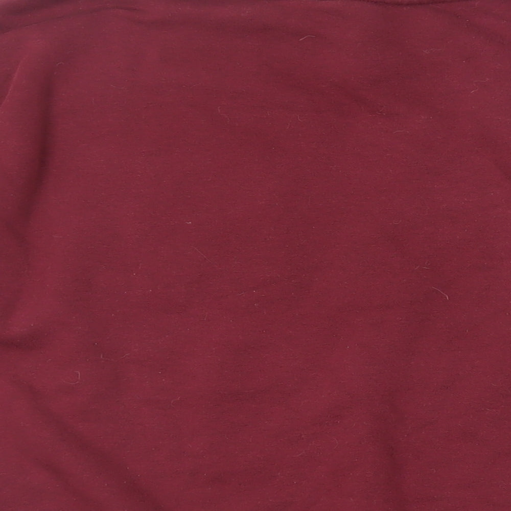 H&M Girls Red Cotton Pullover Sweatshirt Size 12-13 Years Pullover - Harry Potter Hogwarts