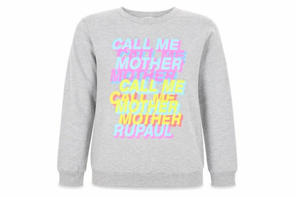 Rupaul Womens Grey Cotton Pullover Sweatshirt Size XS Pullover