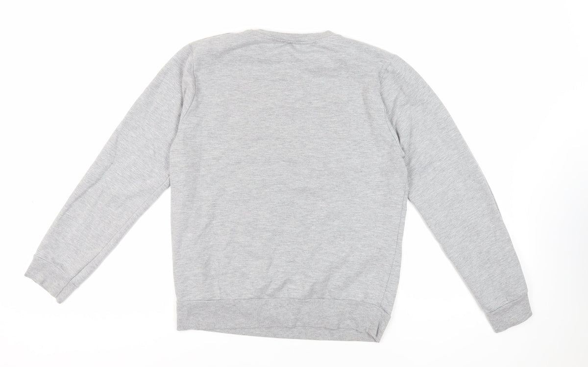 Rupaul Womens Grey Cotton Pullover Sweatshirt Size XS Pullover