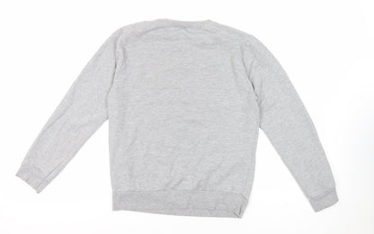 Rupaul Womens Grey Cotton Pullover Sweatshirt Size XS Pullover