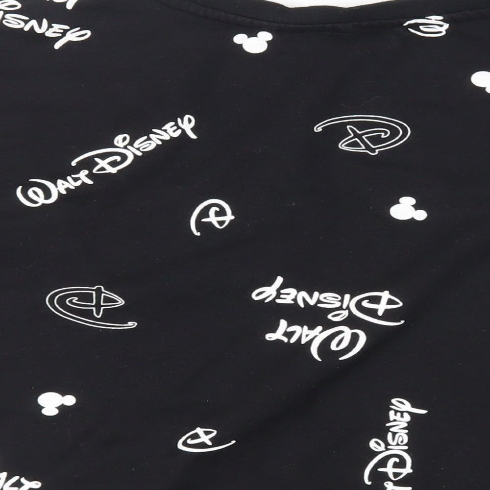 Womens UK Size 2XL Disney Black Pullover Sweatshirt