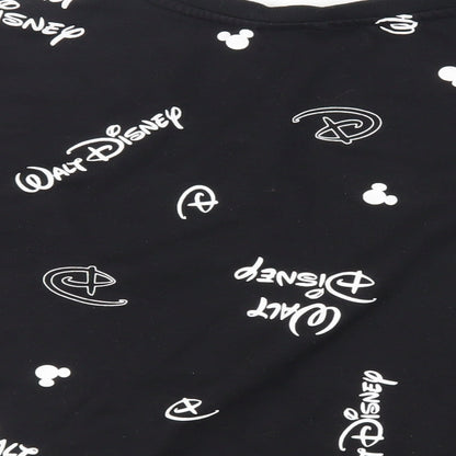 Womens UK Size 2XL Disney Black Pullover Sweatshirt