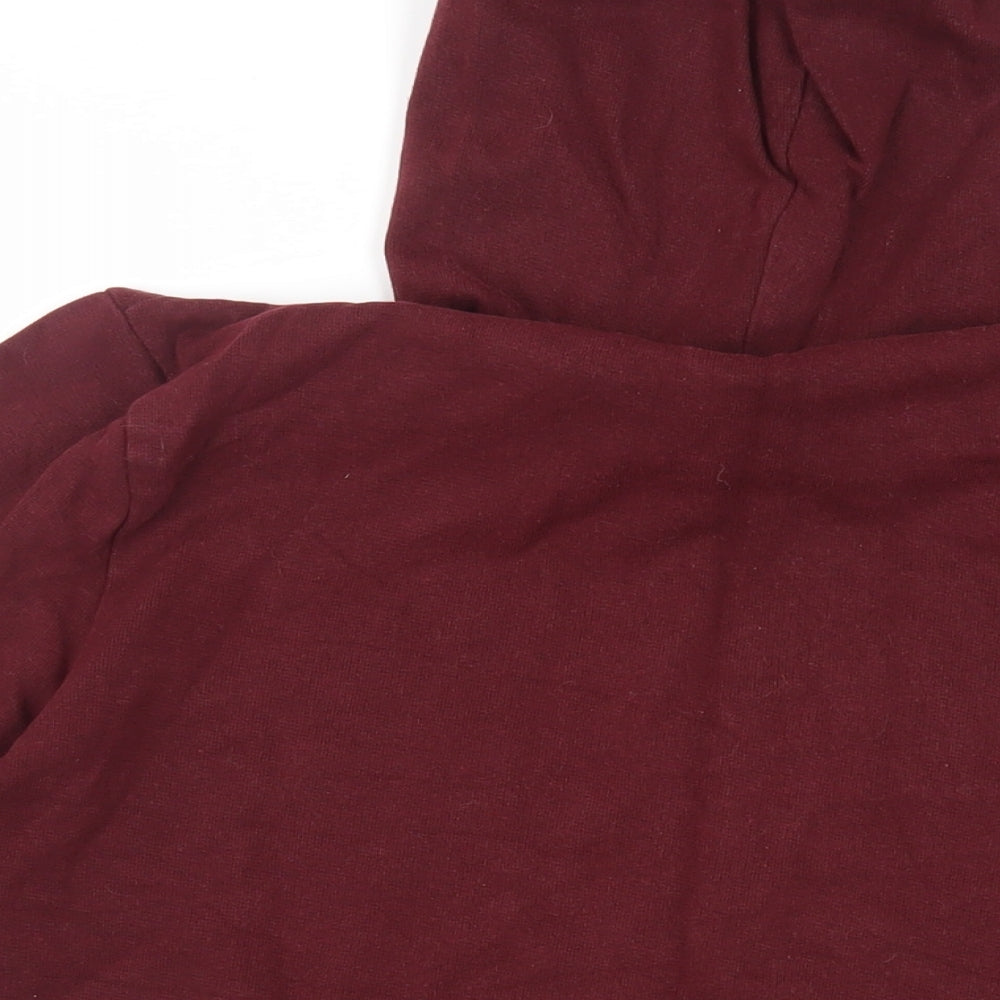 Mens UK Size L ASOS Red Pullover Hoodie