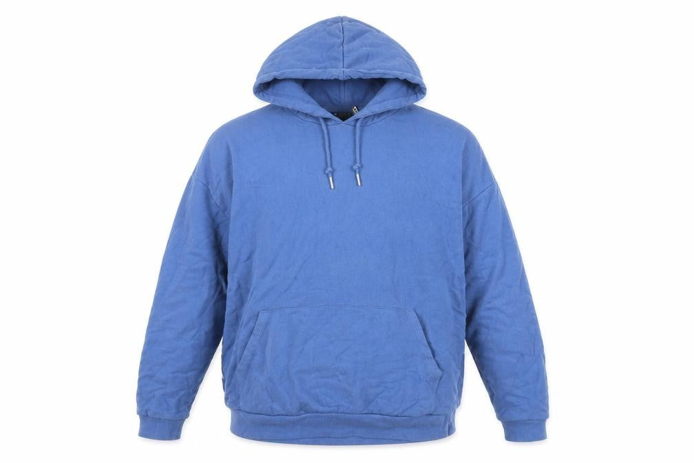 Mens UK Size L ASOS Blue Pullover Hoodie