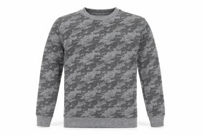 Marks & Spencer Boys Grey Camouflage Cotton Pullover Sweatshirt Size 13-14 Years Pullover