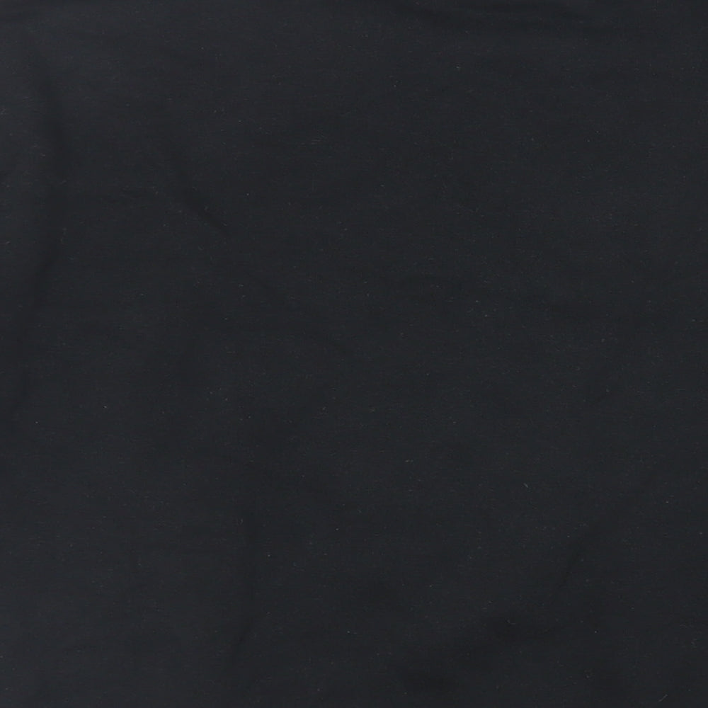 H&M Womens Black Cotton Pullover Sweatshirt Size S Pullover