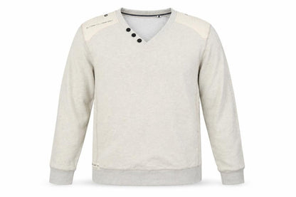 Next Mens Beige Cotton Pullover Sweatshirt Size XL