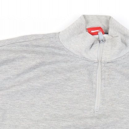 Mens UK Size L Slazenger Grey Pullover Sweatshirt