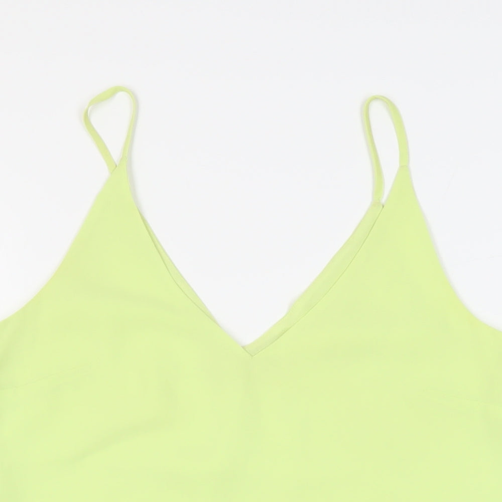 Womens UK Size 8 Oasis Green Camisole Tank