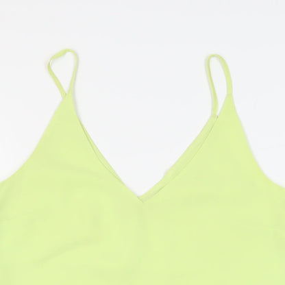 Womens UK Size 8 Oasis Green Camisole Tank
