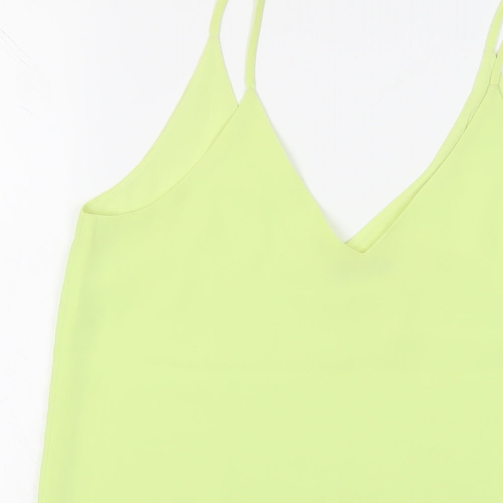 Womens UK Size 8 Oasis Green Camisole Tank