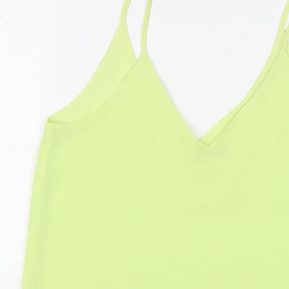 Womens UK Size 8 Oasis Green Camisole Tank
