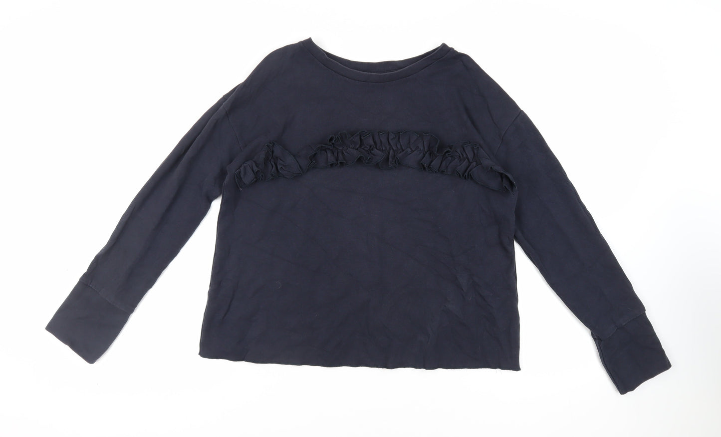 Womens UK Size 12 NEXT Blue Pullover Sweatshirt