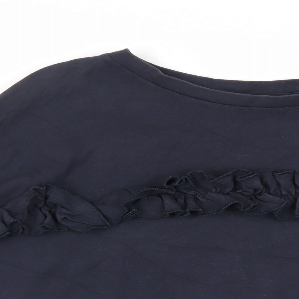 Womens UK Size 12 NEXT Blue Pullover Sweatshirt