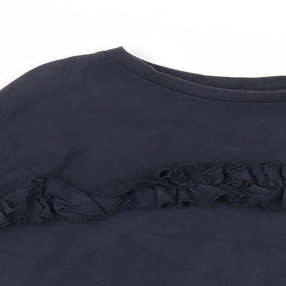 Womens UK Size 12 NEXT Blue Pullover Sweatshirt