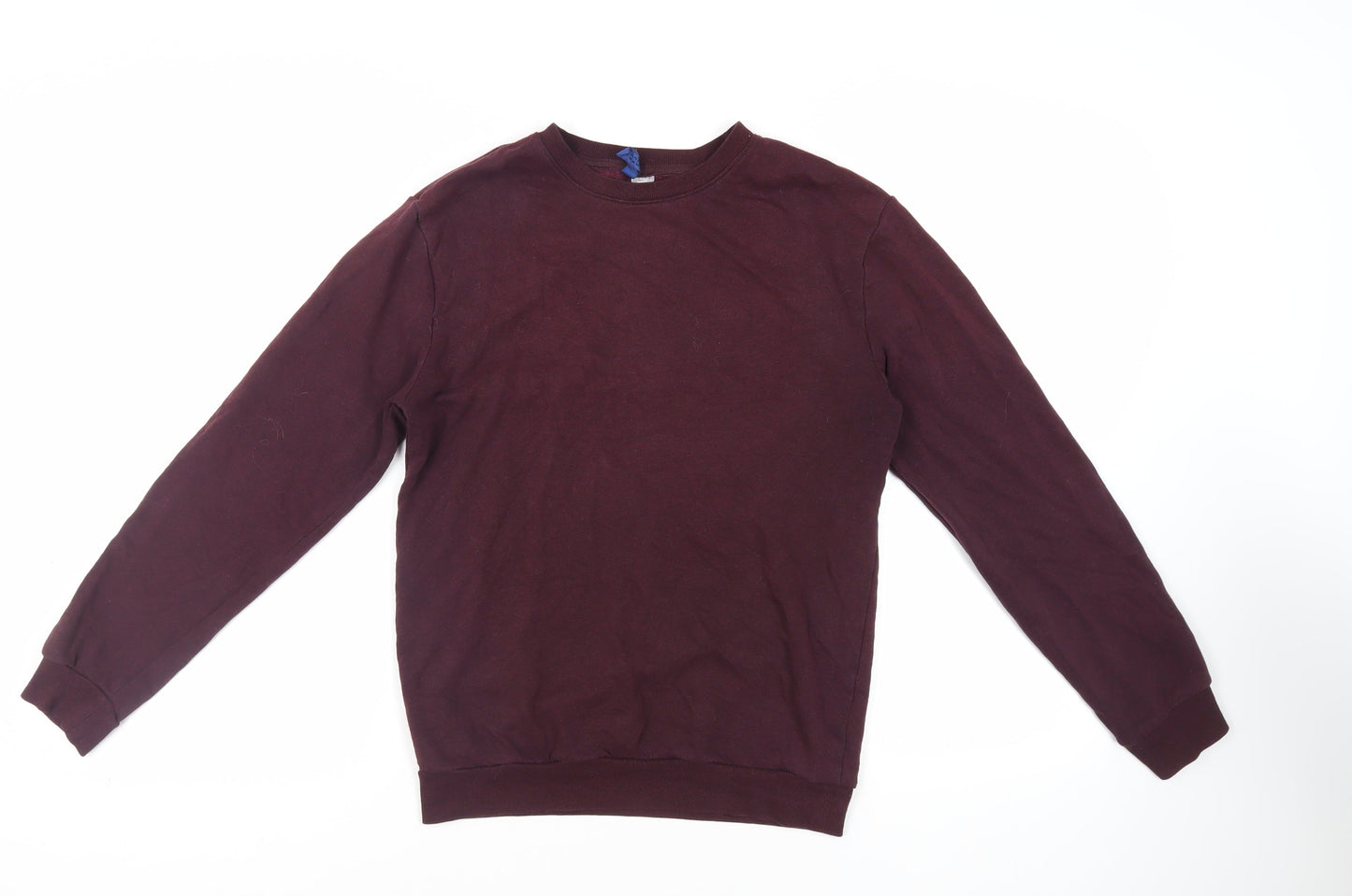 Mens UK Size XS H&M Purple Pullover Sweatshirt