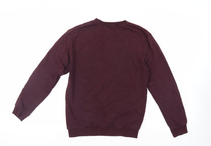 Mens UK Size XS H&M Purple Pullover Sweatshirt