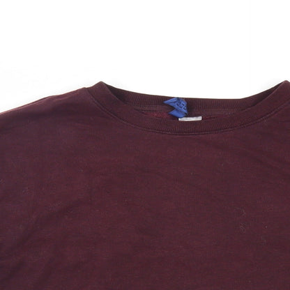 Mens UK Size XS H&M Purple Pullover Sweatshirt