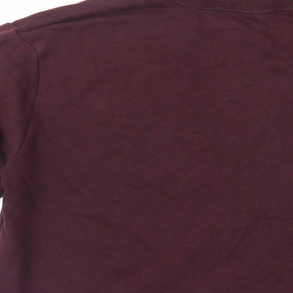 Mens UK Size XS H&M Purple Pullover Sweatshirt