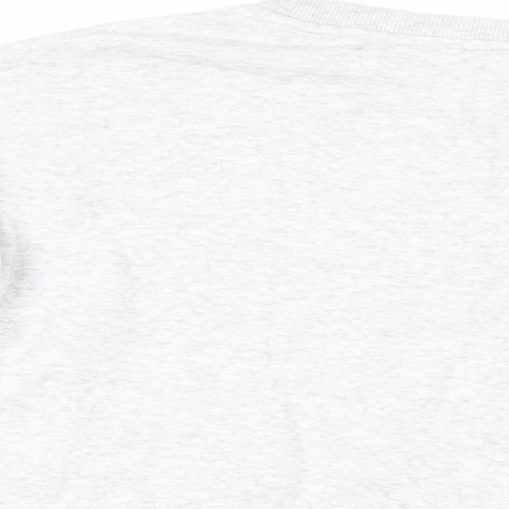 H&M Womens Grey Cotton Pullover Sweatshirt Size S Pullover - Barcelona