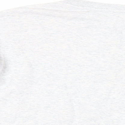 H&M Womens Grey Cotton Pullover Sweatshirt Size S Pullover - Barcelona