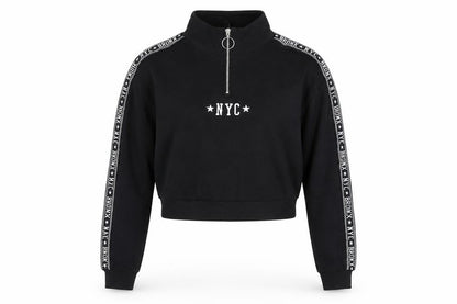 Womens UK Size M Divided by H&M Black Pullover Sweatshirt