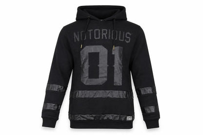 Supply & Demand Co. Mens Black Cotton Pullover Hoodie Size XS - Logo Pockets