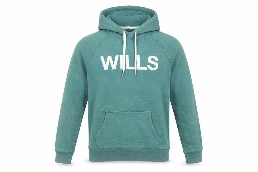 Mens UK Size XS Jack Wills Green Pullover Hoodie