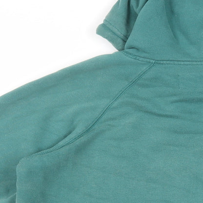 Mens UK Size XS Jack Wills Green Pullover Hoodie