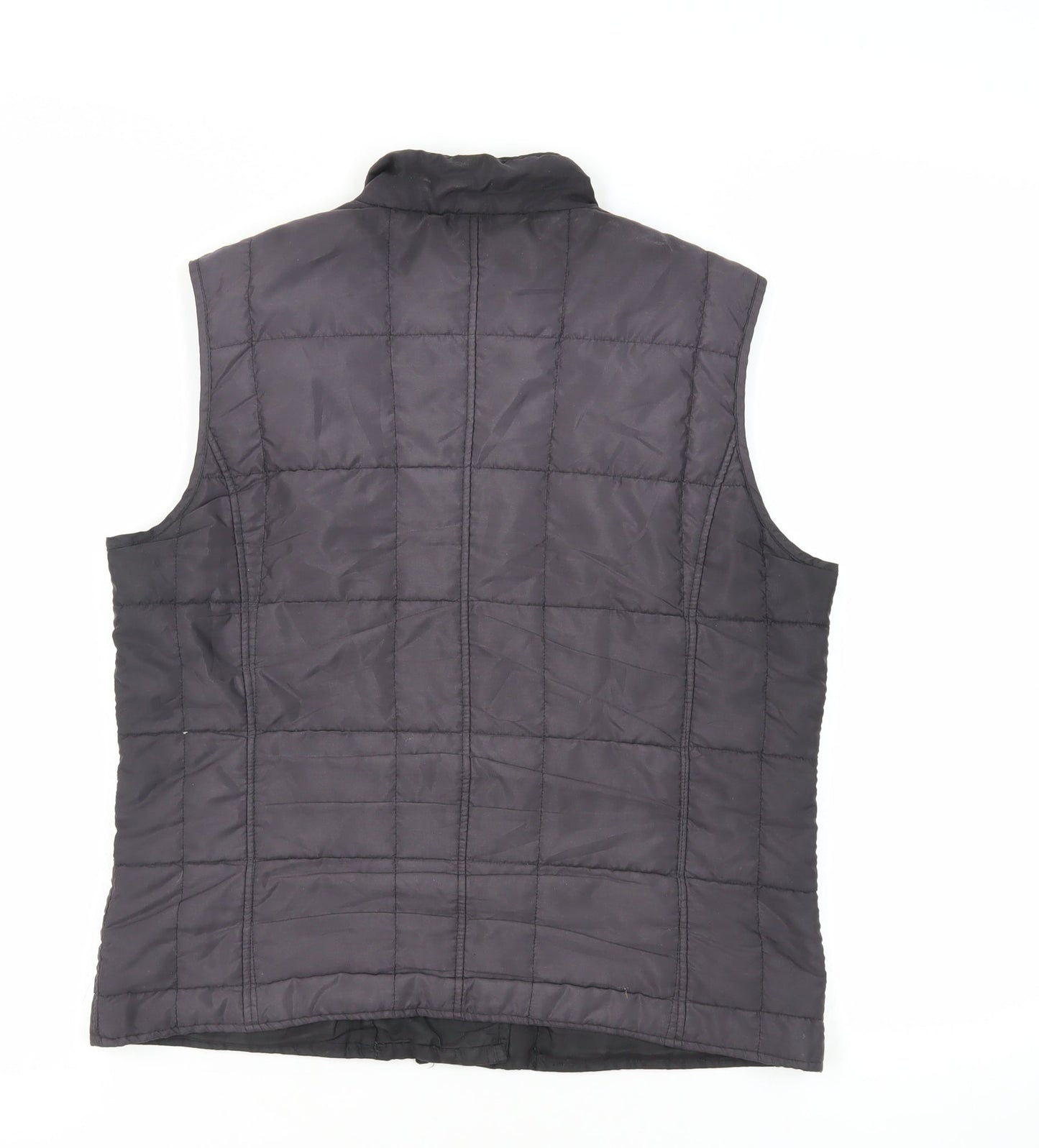 GolleHaug Mens Black Gilet Jacket Size M Snap