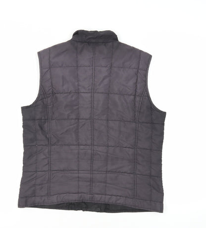 GolleHaug Mens Black Gilet Jacket Size M Snap
