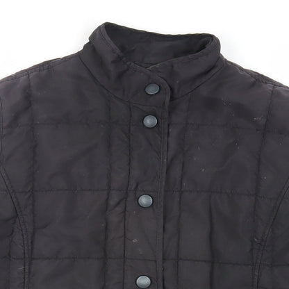 GolleHaug Mens Black Gilet Jacket Size M Snap