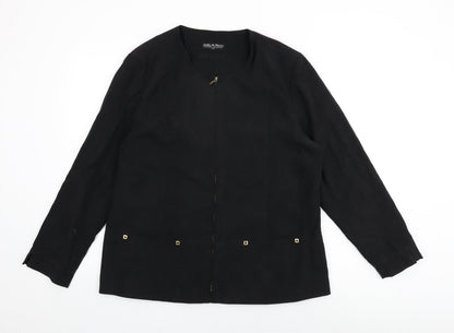 Womens UK Size 2XL Joella Di Marco Black Jacket